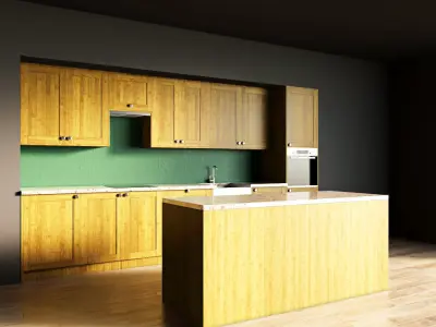 70-Kitchen10 texture 6 3D model