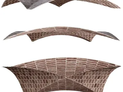 Vaulted ceiling  3D model