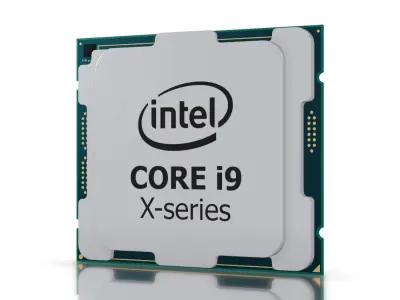 Intel Core i9 for Element 3D 3D model