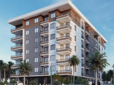 Buildings High Quality Exterior Scene Lumion 10 3D model  3D model