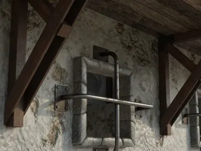 Medieval house  3D model