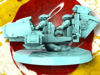 2pi Cuatro skimmer 3D print model