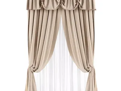 Curtain 3D model 53 3D model