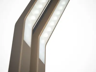 Modern street lamp 3D model