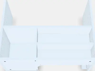 METOD Wall cb frm f b-in extractor hood 1 Low-poly 3D model