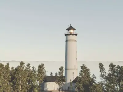 Light house 3D model