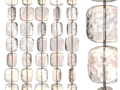 glass block partition 3D model