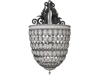 Currey and Company - Bettina Pendant Light 3D model