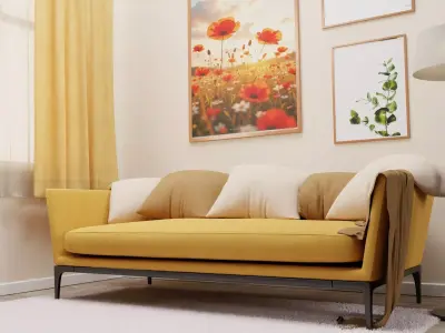 Living room 3D model