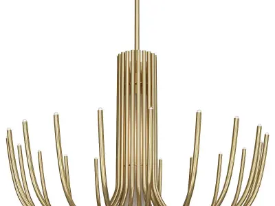 STARDUST LARGE CHANDELIER BY STUDIO MAURIZIO DI MAURO Low-poly 3D model