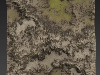 Mountains n35a 3D model