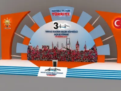 Special Outdoor Stage 105 3D model