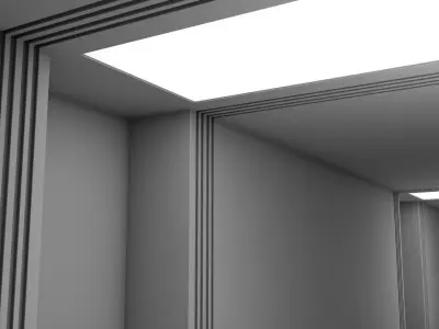 Sci Fi Corridor 3D model