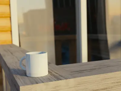 Morning Apartment Free 3D model