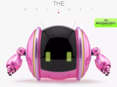 ROLL BOT v3 3D model