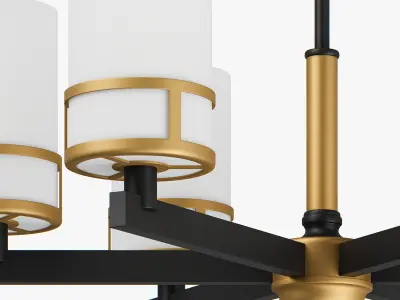 731067 Cero Lightstar hanging chandelier 3D model