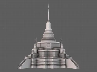 Pagoda V11 3D model