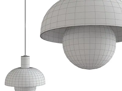  Kyla Pendant Light Low-poly 3D model