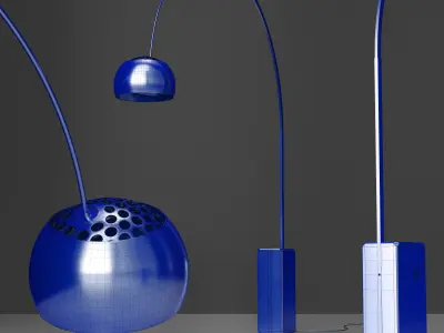 floor lamp Flos  Arco 3D model