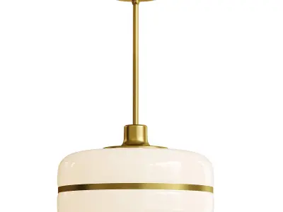 Ceiling lamp Low-poly 3D model