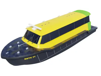 Watertax MSTX31 Rotterdam 3D model