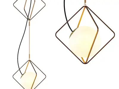 Untitled jack pendant light 3D model