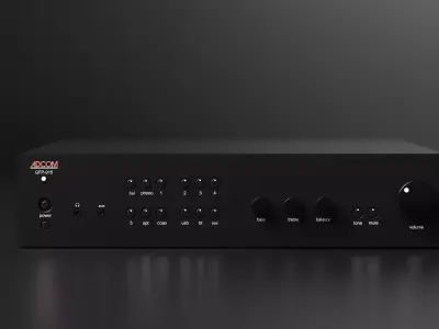 ADCOM GFP-915 Wide Bandwidth Stereo Preamplifier 3D model Low-poly 3D model