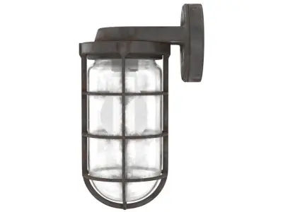 Wall Light 1 Textured  3D model