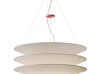 Floatation Pendant light 3D model