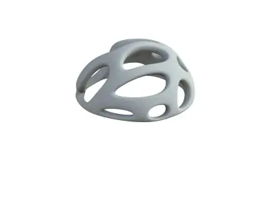 SciFi Cube Object No 45346 Low Poly Shape Low-poly 3D model