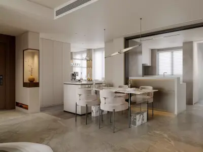 Modern living room 3D model