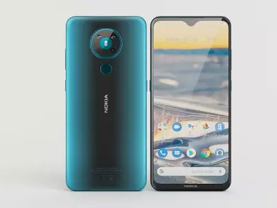 nokia 5 3 phone 3D model