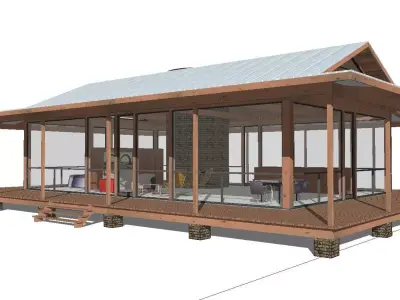 Creative Design-Holiday Cabin-0133 3D model