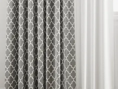 Curtain 355 3D model