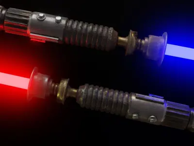 Obi-Wan Lightsaber 3D model
