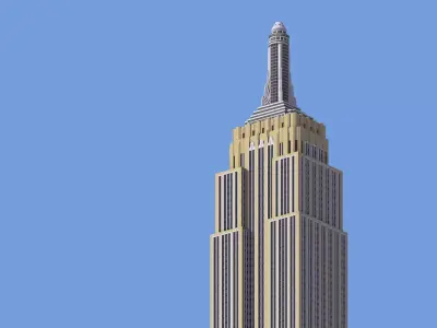 Empire State Building 3D print model