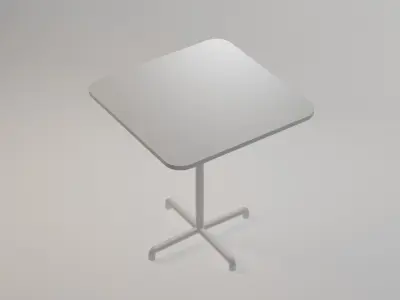 Stensele  Table Low-poly 3D model