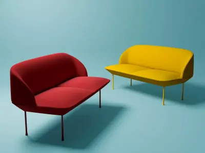 Oslo 2-seater 3D model