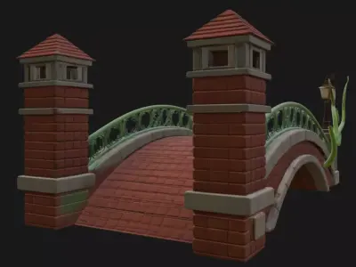 Bridge 3d Model 3D model