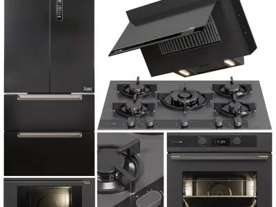 Teka appliance set 3D model