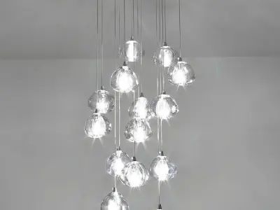 Meteora lamp 3D model