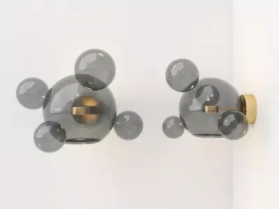 Hasatalie Wall Light 3D model