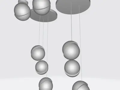 MINI CRESCENT LIGHT - LEE BROOM 3D model