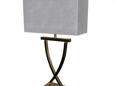 beside lamp 9 3D model