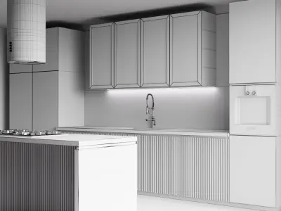 kitchen 041 3D model