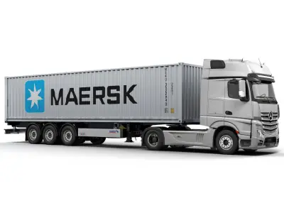  Mercedes Actros Container 