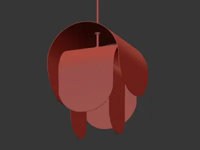 SUPERPOSE Pendant Lamp by FREDERIK KURZWEG 3D model