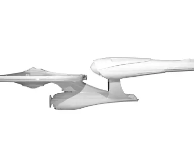 Star Trek USS Enterprise NCC-1701 2009 film 3D model