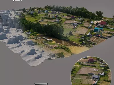 Aerial scan 12 3D model