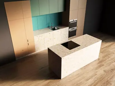 69-Kitchen9 matte 6 3D model